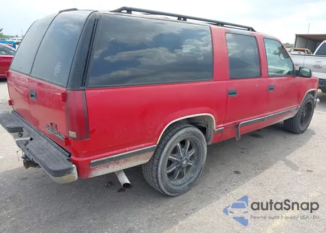 1996 Chevrolet Suburban C1500 из США, поврежденный, VIN 3GNEC16R7TG151983